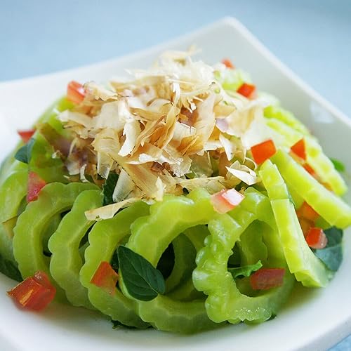 Miniatura 6 de QAUZUY GARDEN 10 semillas de calabaza de melón amargo (Balsam-PearKarela) Semillas de Momordica Charantia, comestibles y altamente nutritivas,