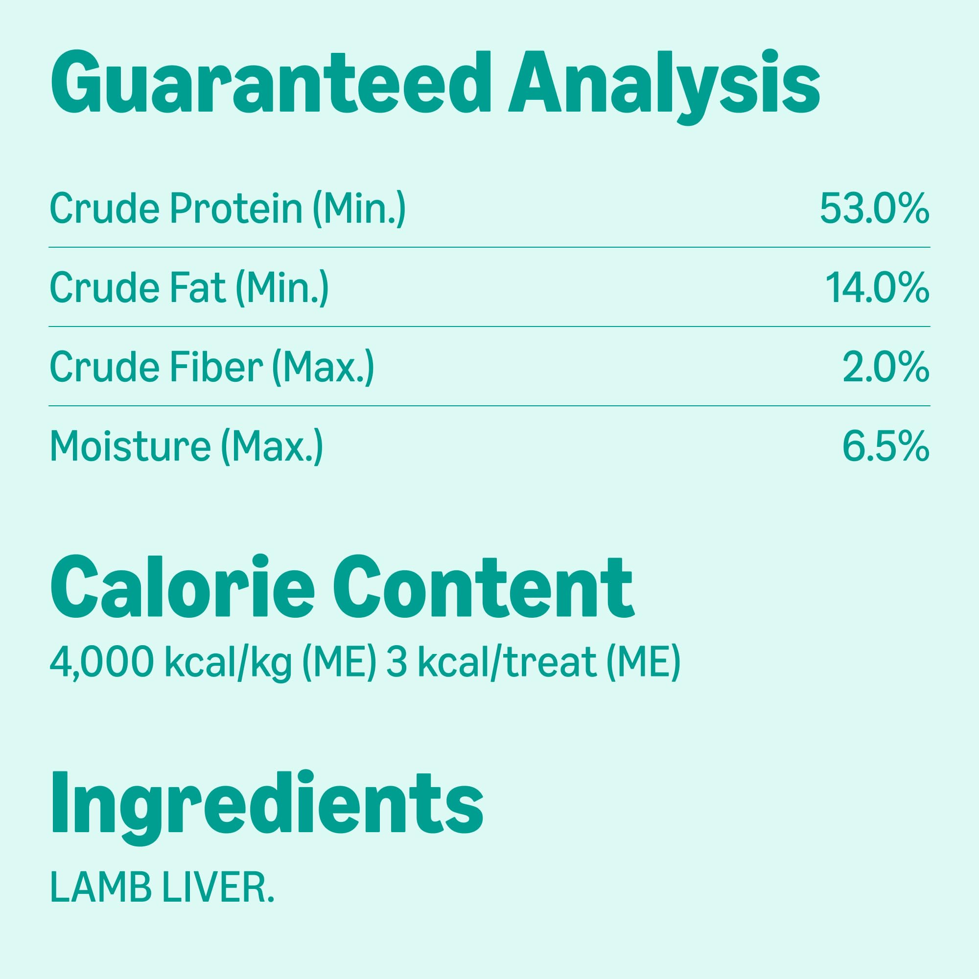 Amazon Brand - Wag Freeze-Dried Raw Single Ingredient Dog Treats, Lamb Liver, High Protein, Healthy Training Treats or Meal Topper for all Dogs, Grain-Free, 3.3oz - image 5