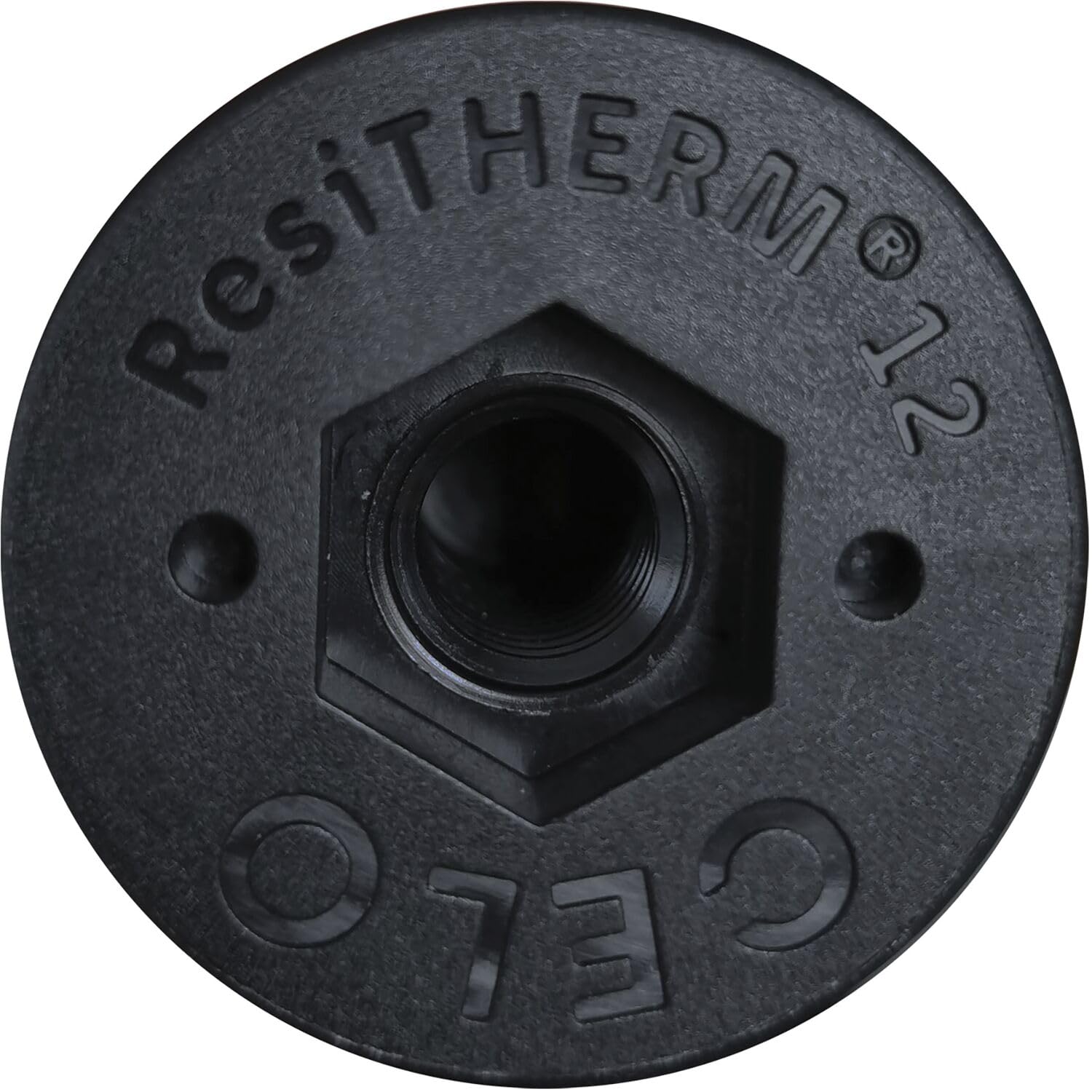 Celo Resitherm Gewindestangen M12 Länge 385mm mit Anschlussgewinde M12x70mm, Edelstahl A4-2er Set