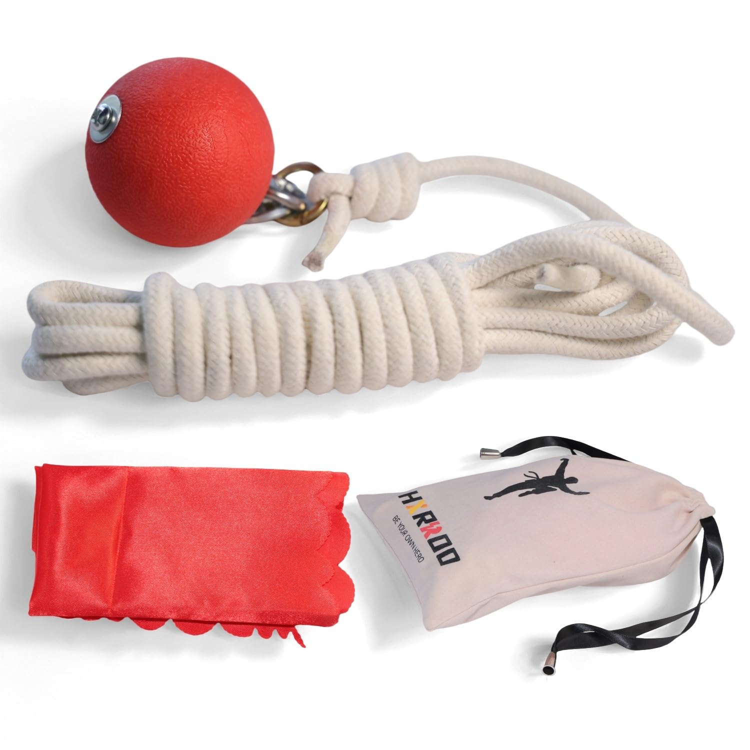 Meteor Hammer with Rubber Ball, Trational Chinese Kungfu Fighting Weapon, Martial Arts Equipement