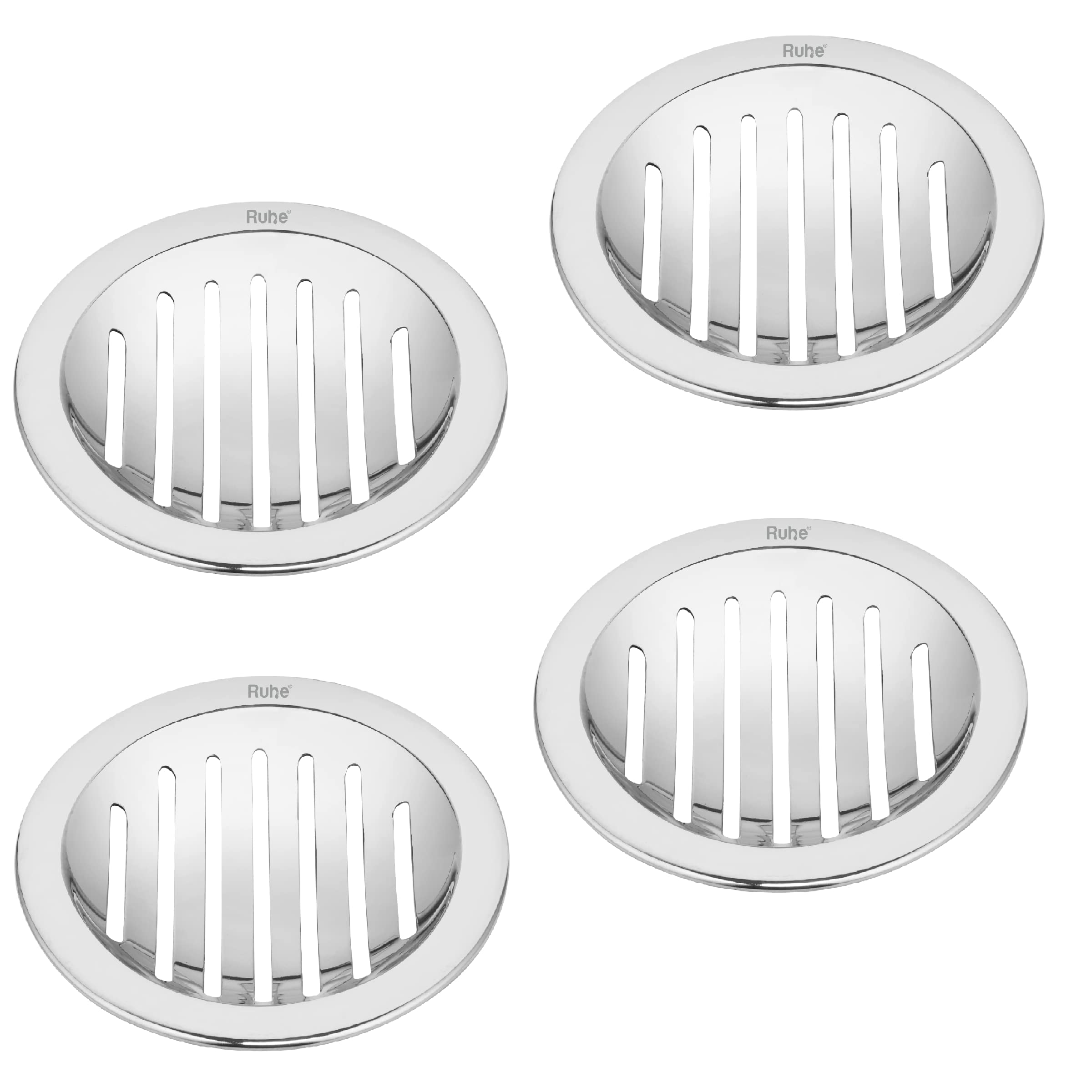 Ruhe® Prime Round 4½ Inches Floor Drainer Jali | Premium Grade Stainless Steel Prime Round Floor Drainer/Jali Set of 4 (4½ Inches) (B0BMLW7X7F) Amazon Price History, Amazon Price Tracker