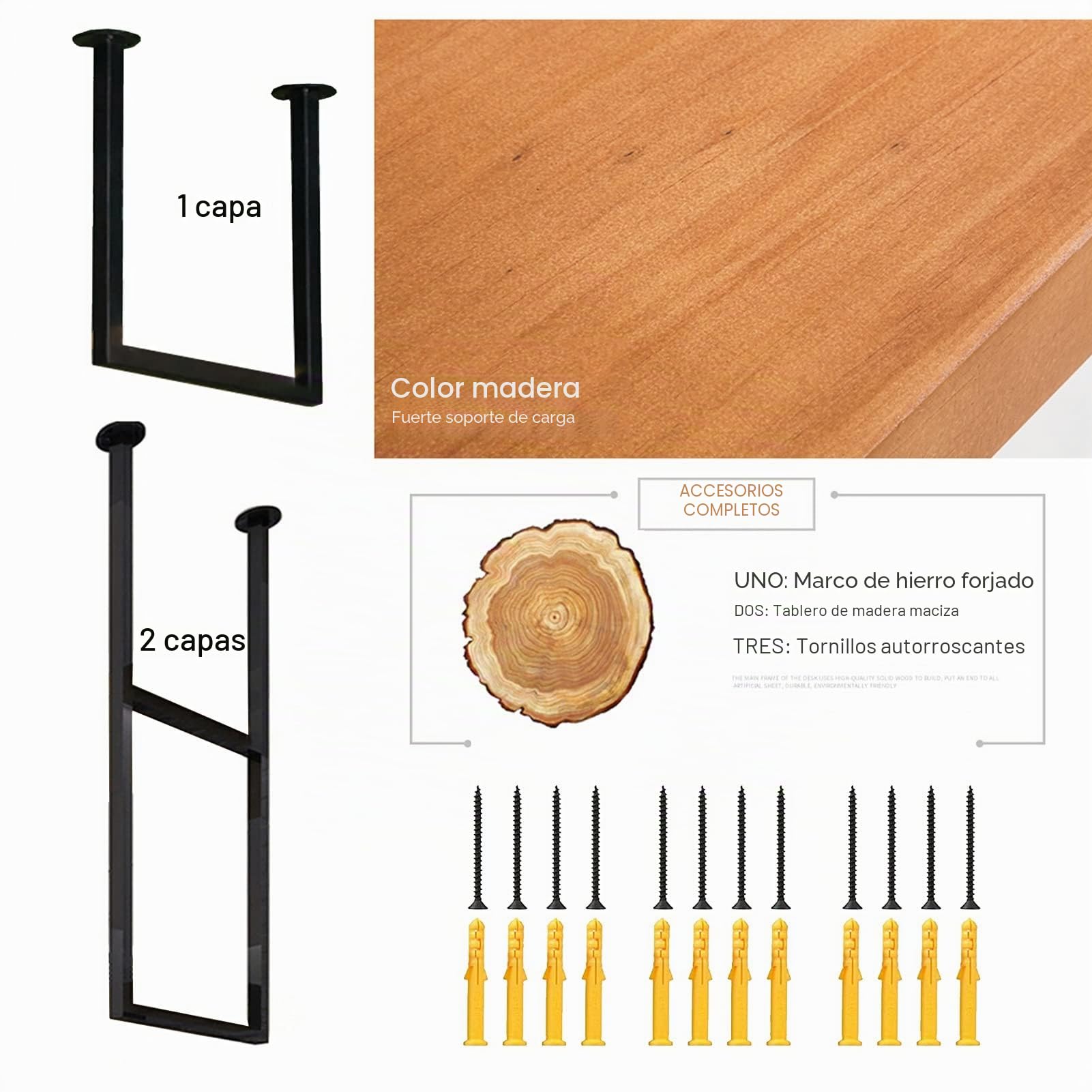 Estantes Colgantes de Techo for Plantas Flores Estante de techo Estantería suspendida flotante Estante almacenamiento cocina Soporte para ollas Utensilios cocina Percha Soporte de flores para bar Gara