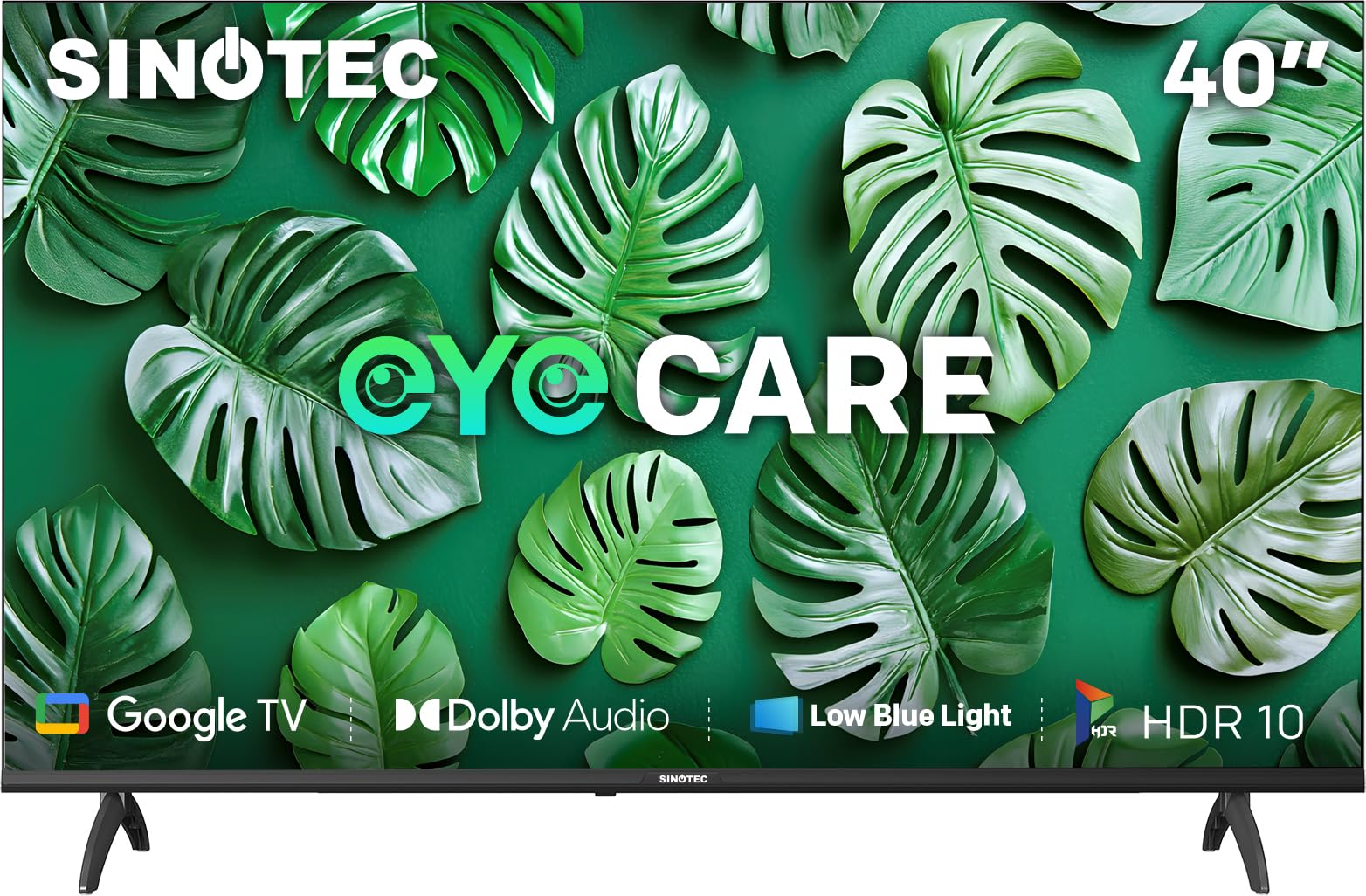 Sinotec Smart TV 2K Full HD LED Google TV, 40 Inch, Eye Care