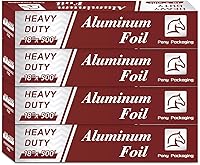Vista 10 de Rollo de papel de aluminio resistente para alimentos de 18 pulgadas 500 pies de papel de aluminio resistente seguro para alimentos
