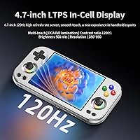 Vista 3 de RG477M Retro Handheld Game Console , Aluminum Alloy CNC Dimensity 8300 Android14 System 4.7-inch Touch Handheld Game Console WiFi/Bluetooth Hall