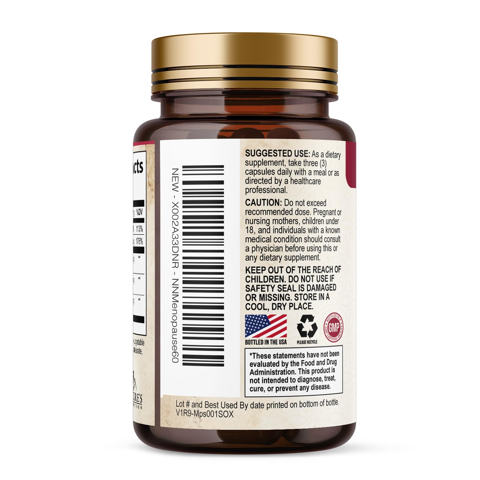 Menopause Supplements for Women, 60 Capsules — Amazon image 8