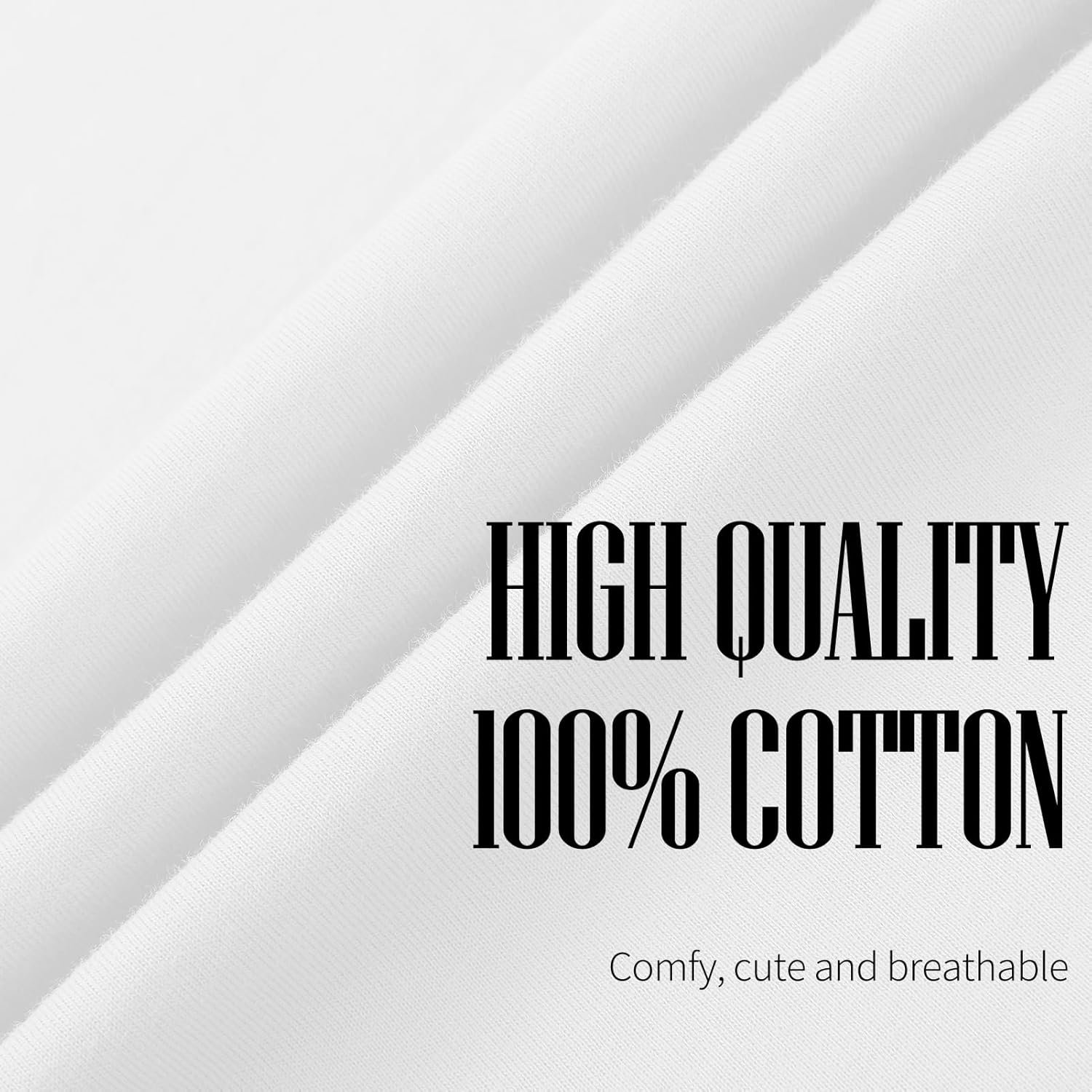 6 Pack Girls/Toddlers Cotton T-Shirts Crewneck Short Sleeve Summer Tops Kids Clothes Tees(2T-14Y) - Image 3