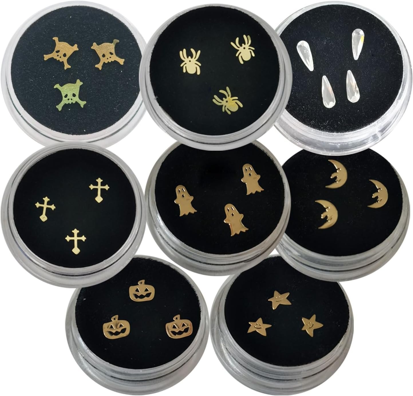 Chamon 25 Pcs Gilded Tooth gems Tooth Decoration Tooth gem kit Teeth gems Teeth Jewelry Tooth gem Professional Starter kit Tooth gem Starter kit