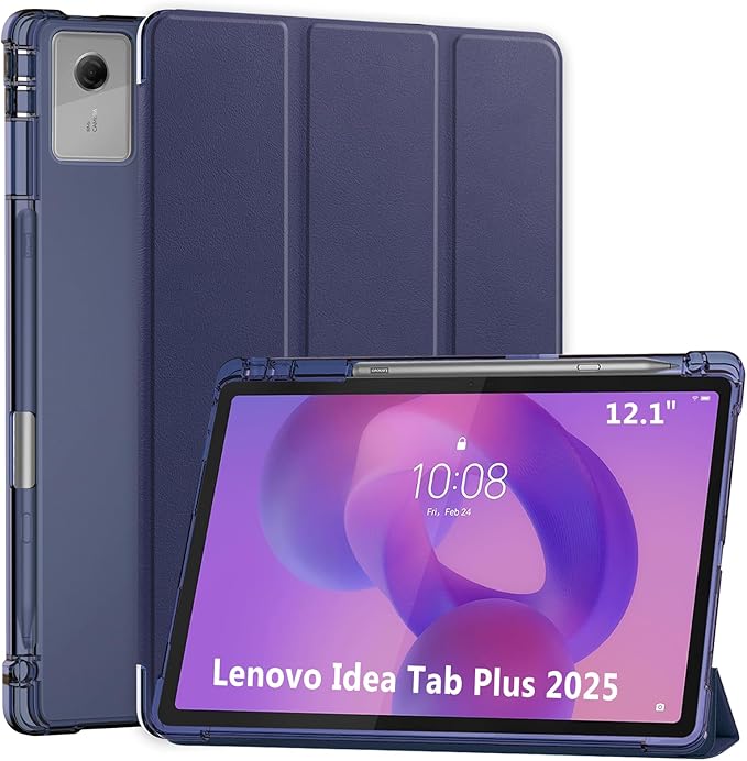 Vaitasy Étui pour Lenovo Idea Tab Plus 12,1 2025 avec fonction support de visualisation multi