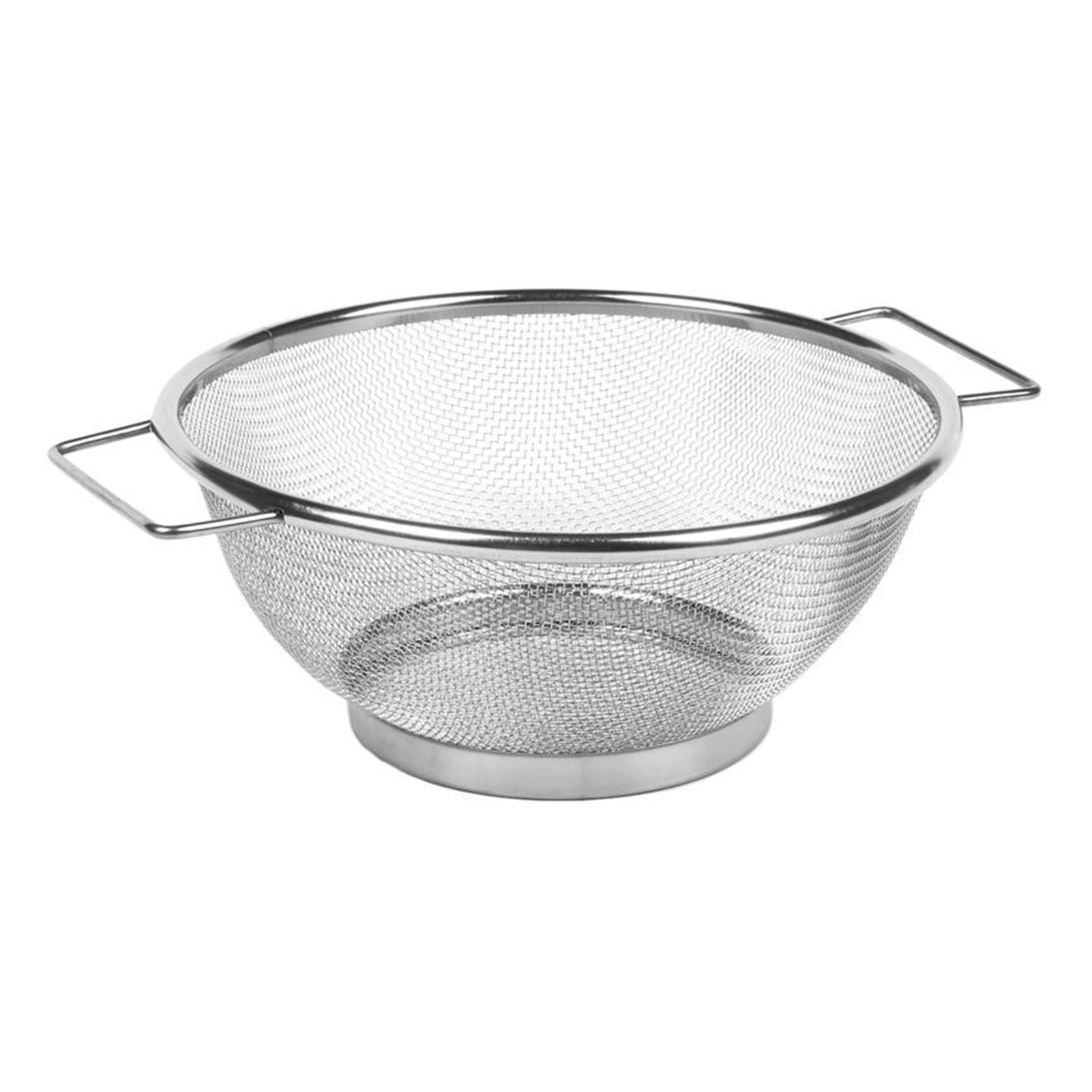 Colador Drenaje de la Cesta tazón de Malla Fina colador tazón escurridor verdura tamiz colande Sifter Cocina Cesta de Almacenamiento de Acero Inoxidable Coladores de Alimentos