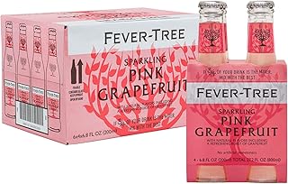 Sponsored Ad - Fever-Tree Sparkling Grapefruit Glass Bottles, No Artificial Sweeteners Flavorings & Preservatives, 163.2 F...