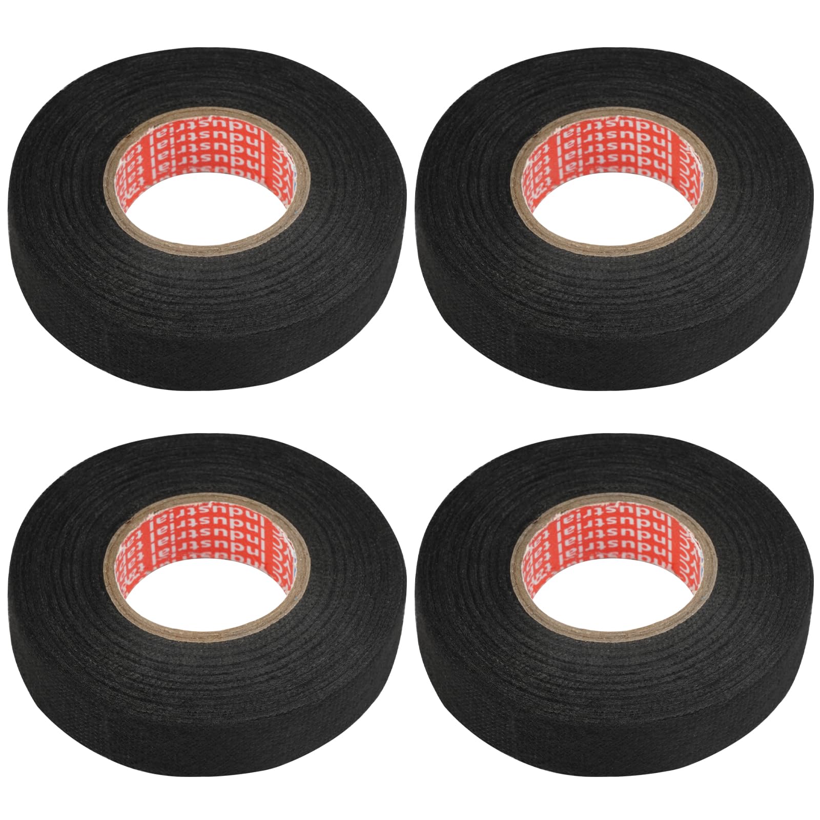 JOIKIT Nastro In Twill Di Cotone Nero: 2 Rotoli Da 45 M X 25 Mm, Nastro A Spina Di Pesce Per Cucito, Resistente E Facile Da Tagliare, Ideale Per Bordature E Rifiniture