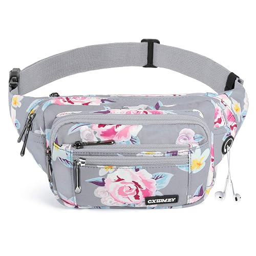 CXWMZY Multi-Pocket Waterproof Waist Pack