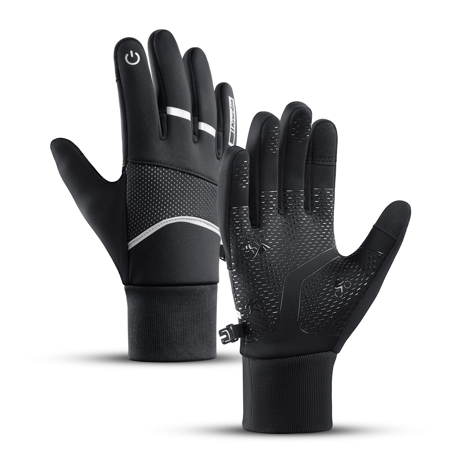 kyncilor Guanti Invernali Uomo Touchscreen Guanti Moto Invernali Guanti Da Antiscivolo Antivento Antivento Guanti Per Ciclismo, Sci, Guida