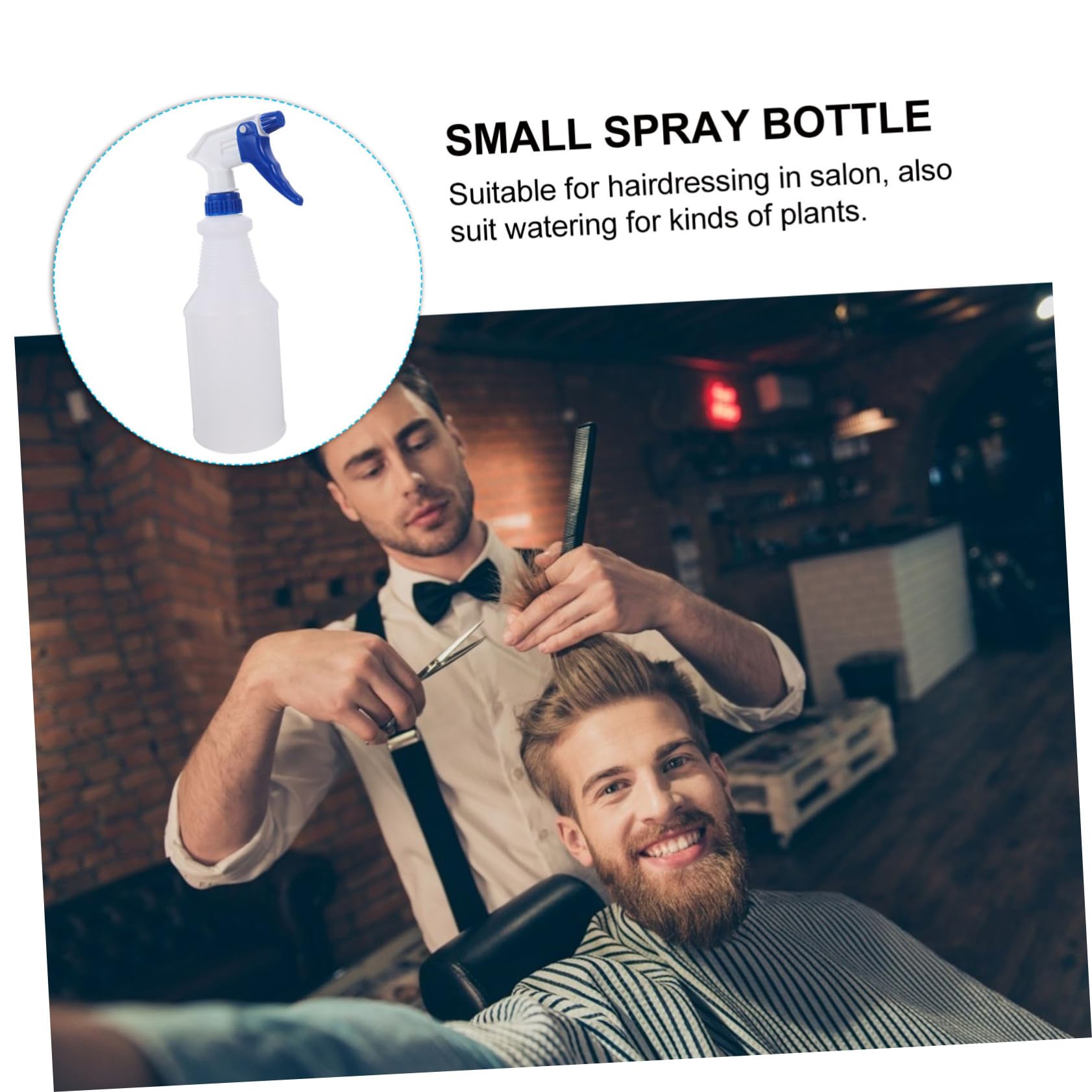 VALICLUD Botellas de Spray Pequeñas de Plástico Recargables 8 Piezas 750 Ml Rociador de Agua para Salón y Riego Plantas sin Fugas Diseño Ligero Color Aleatorio