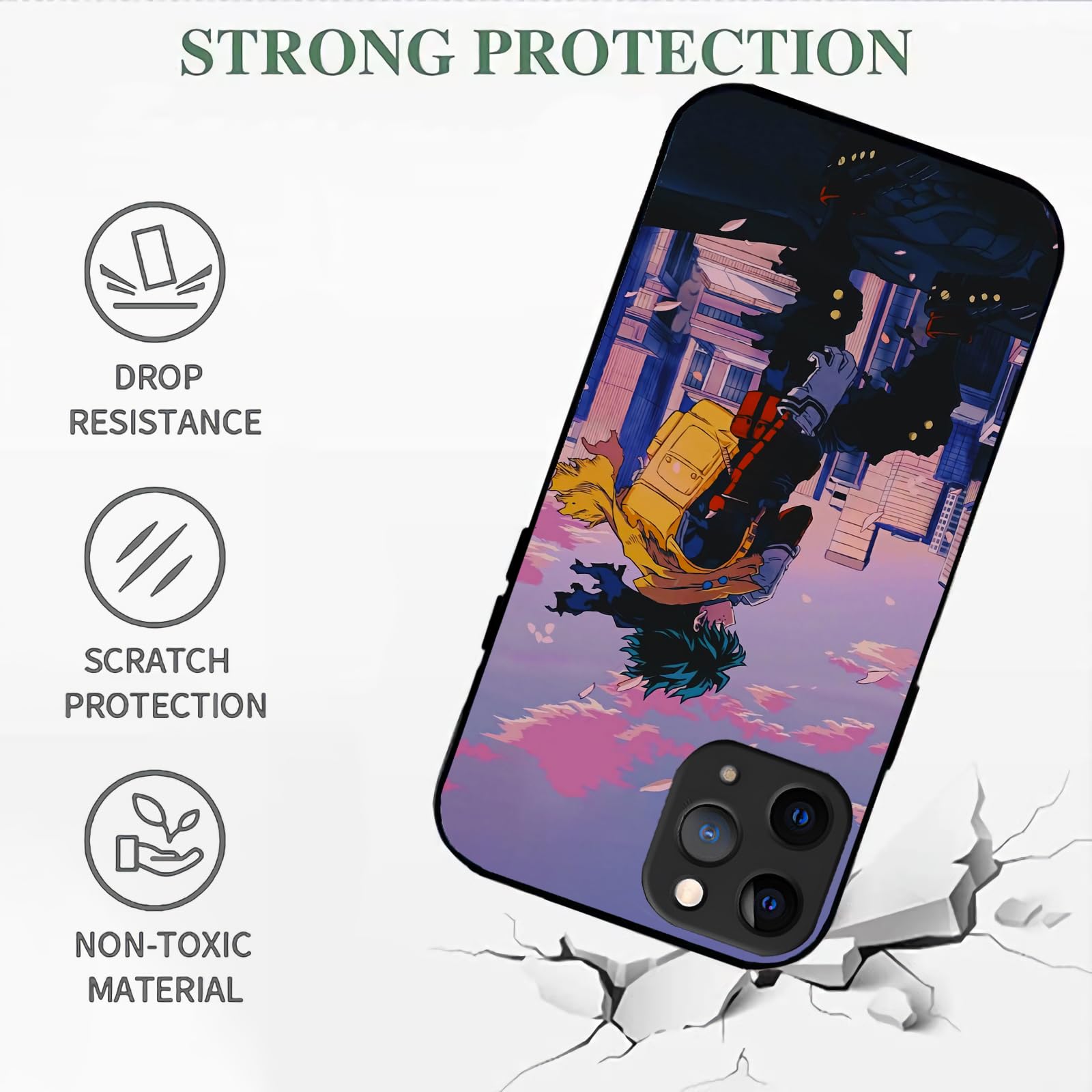 Amazon.co.jp: LPENTIU(売店)ヒロアカスマホケースiphone11ケース
