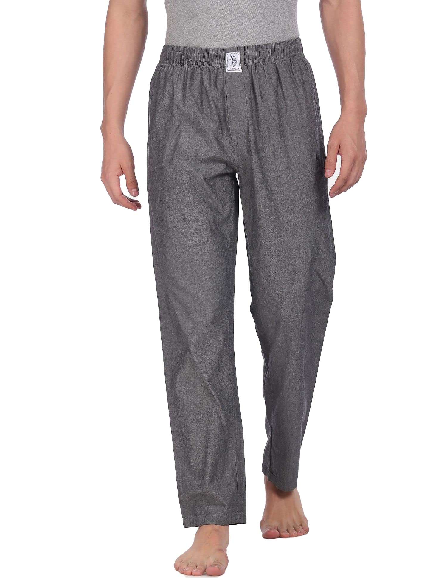 u.s. polo assn. Men Comfort Fit Solid Cotton I658 Lounge Pants - Pack of 1-picture-41