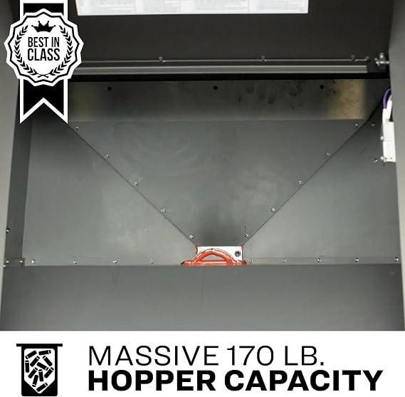 US Stove 3,000 Sq. Ft. Pellet Stove, WiFi, 170lb Hopper