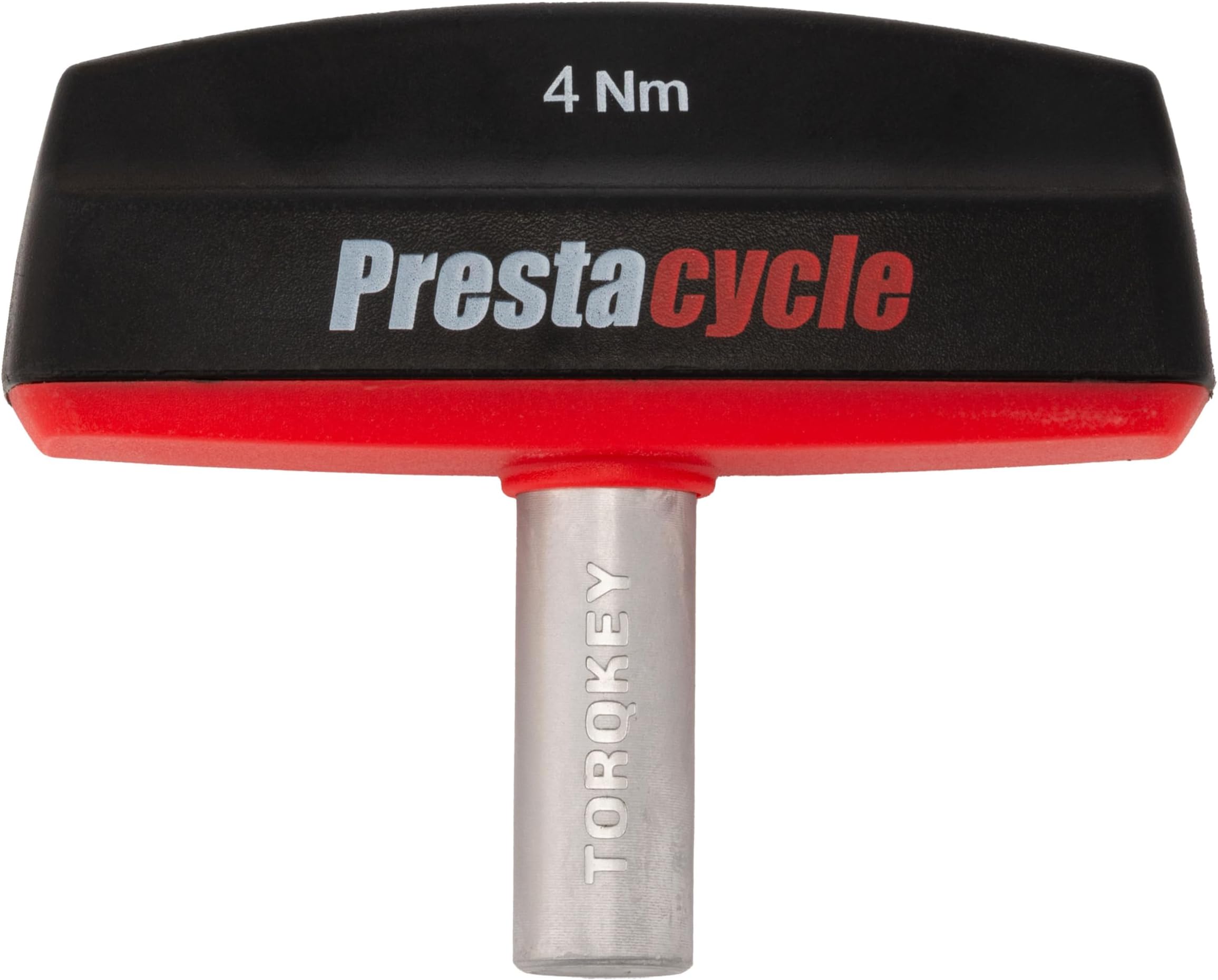 Prestacycle Pro TorqKeys 4Nm T-Handle Torque Limiting Tool – Torque Wrench Bit with Ergonomic Low-Profile Grip, Magnetic 1/4" Hex Bit Retention, Durable Zinc Shaft