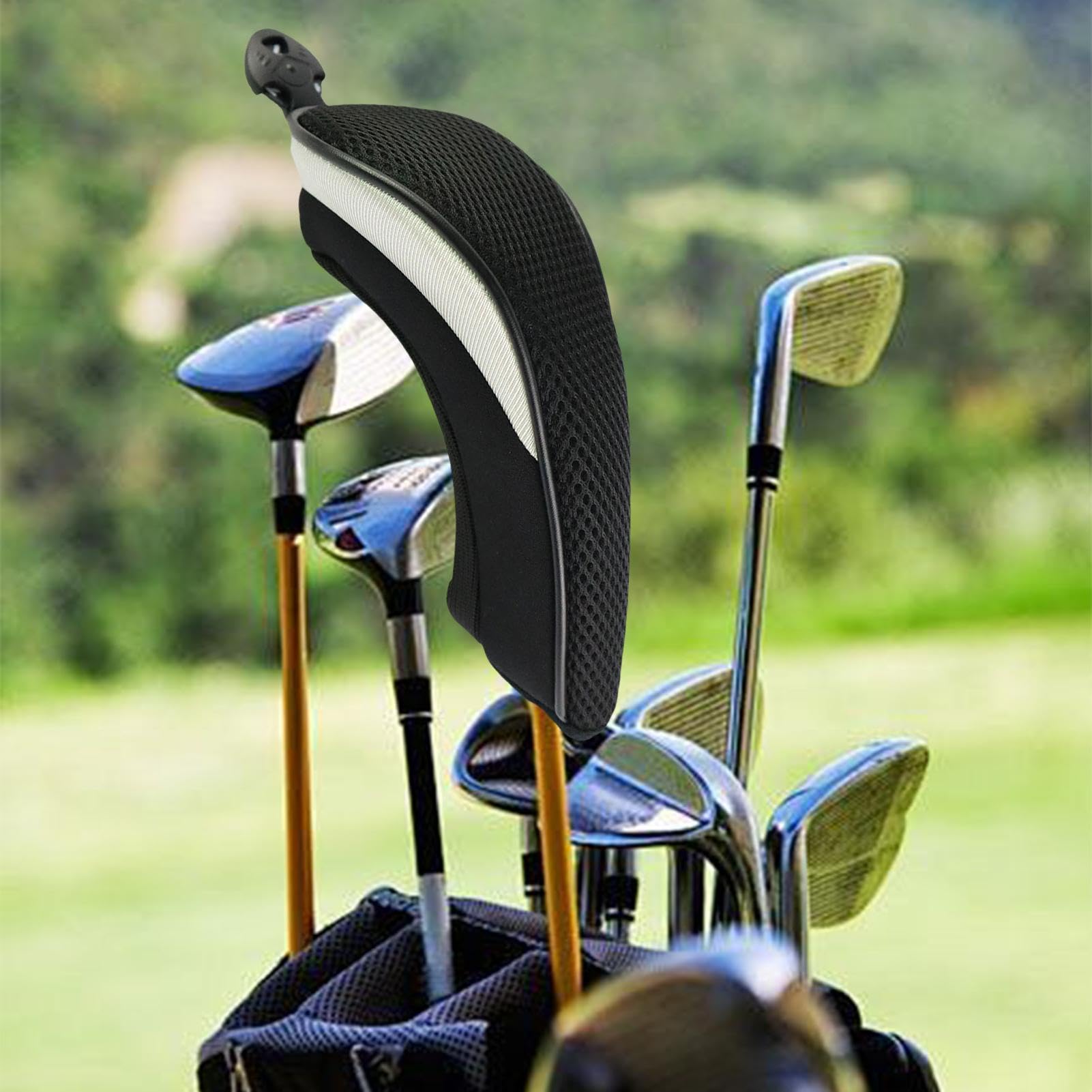 Golfschlägerhaube, Hybrid-Schlägerhaube, wetterfeste Schutzausrüstung für Reisen, Aufbewahrung, Organisation, Kurstransport
