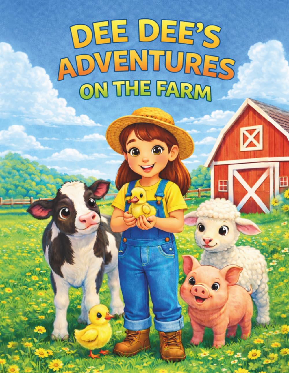 Dee Dee's Adventures on the Farm: Coloring Book (Dee Dee's Adventure Series)