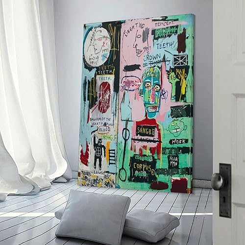 Vista 100 de Lienzo impreso para pared, póster inspirador de dinosaurio, la vida no me asusta, graffiti, pintura en lienzo, impresiones en lienzo