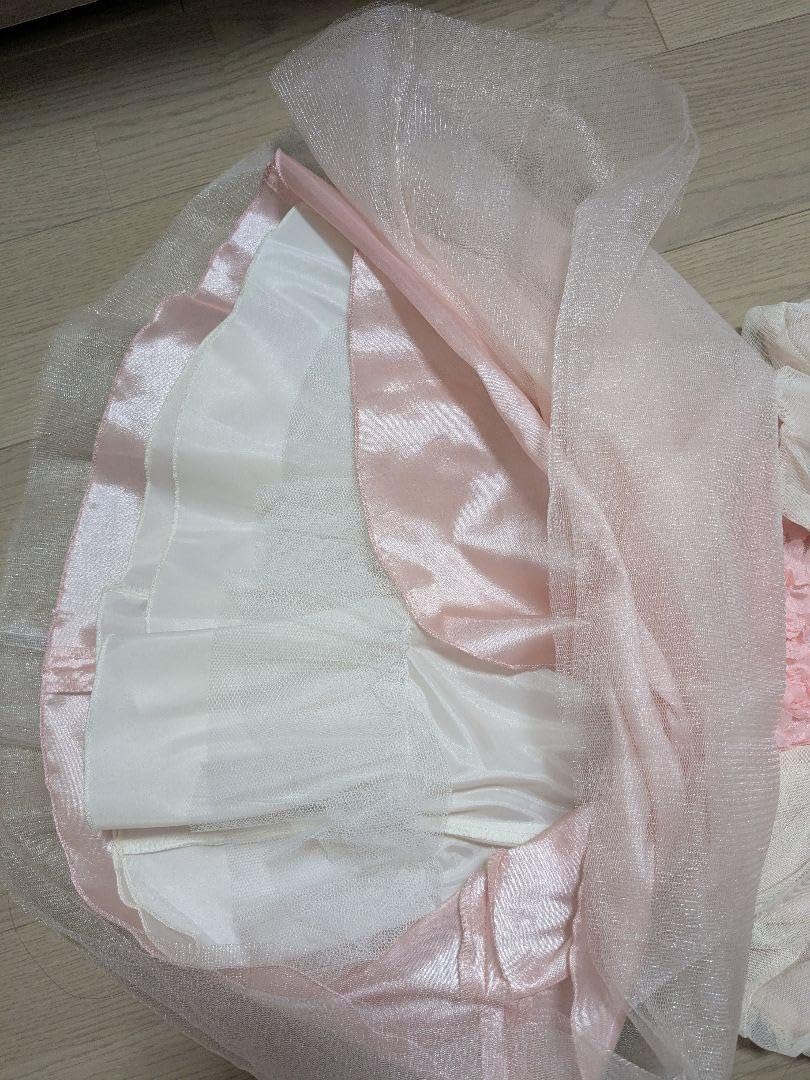 ピンクドレスとホワイト靴セット キャサリンコテージ 90cm