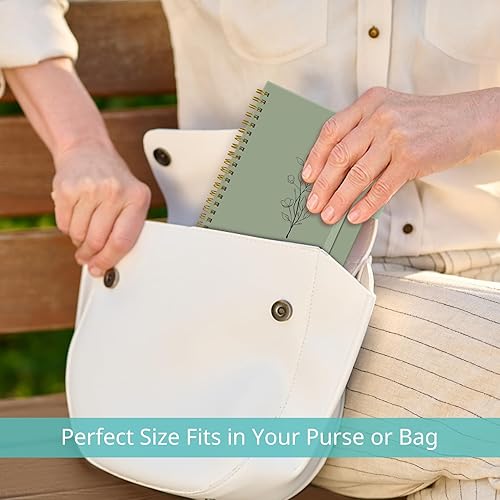 Miniatura 7 de Agenda semanal sin fecha, cuaderno semanal de lista de tareas con organizador de objetivos y hábitos, agenda semanal A5 con encuadernación en