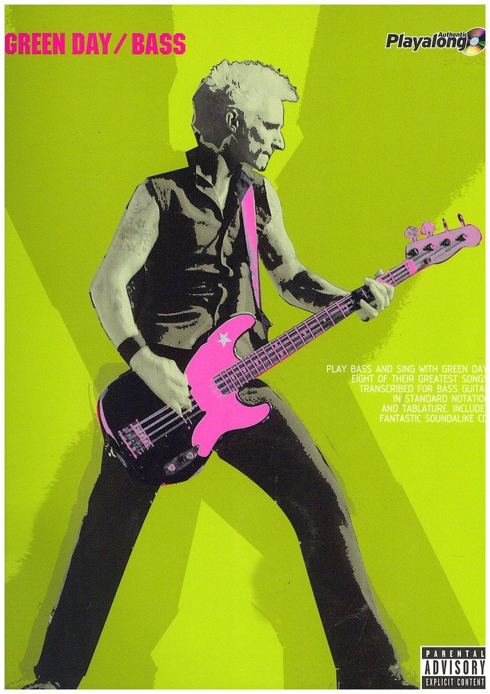 Green Day Authentic Playalong Bass (Bass/CD)