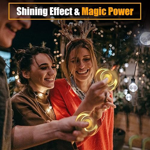 Miniatura 6 de Juguete giratorio dorado para niños y adultos bola fresca para aliviar la ansiedad y el estrés juguete de escritorio de metal silencioso para la