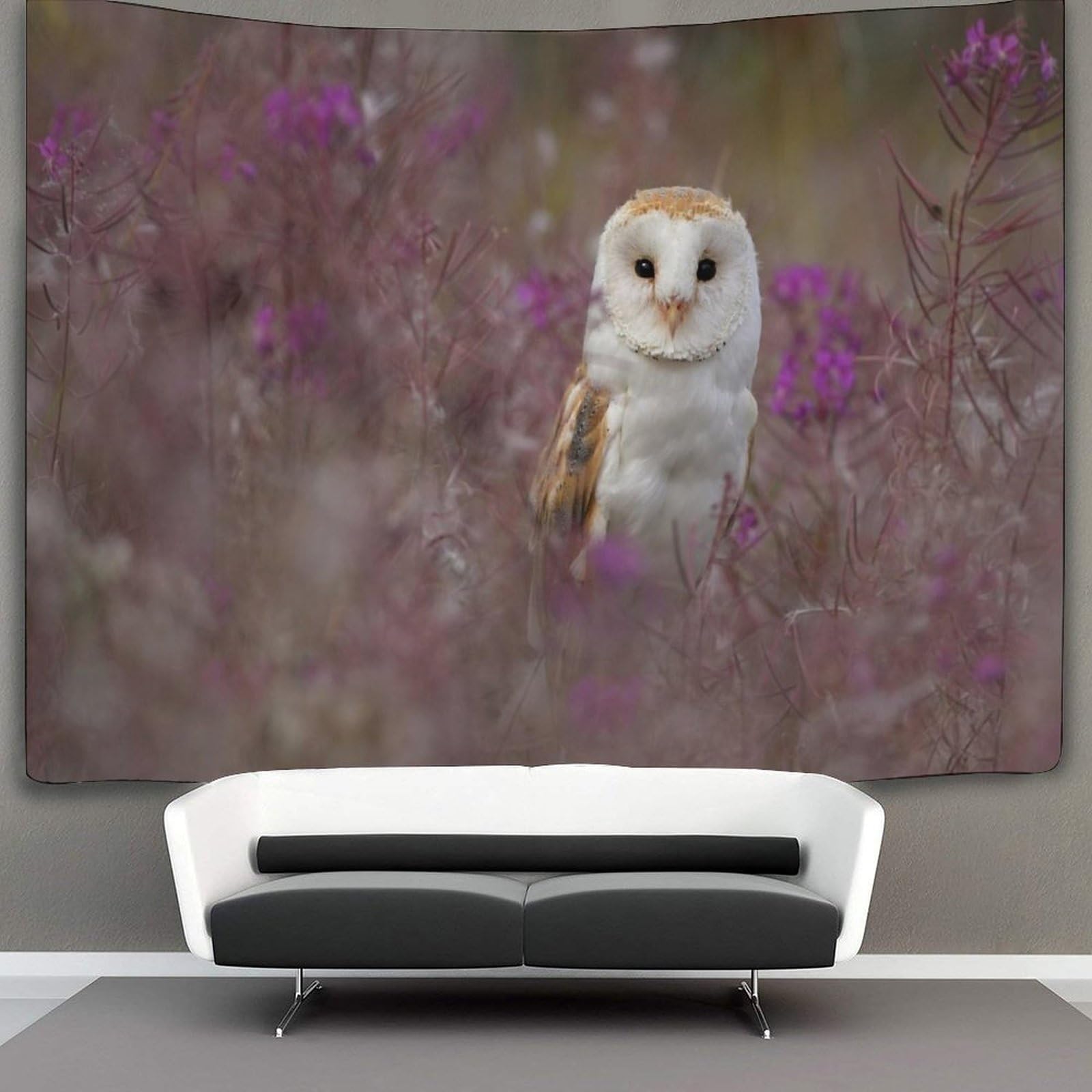 kaiyun Barn Owl Tapestry,Animal Art Wall Hanging Decoration for Living Room Bedroom & Dorm 70cmx100cm