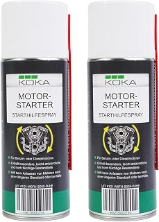 KOKA 2X Motorstarter-Spray 400ml