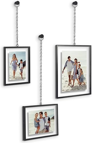 Vista 51 de Americanflat - Marco de fotos de vidrio irrompible Nogal