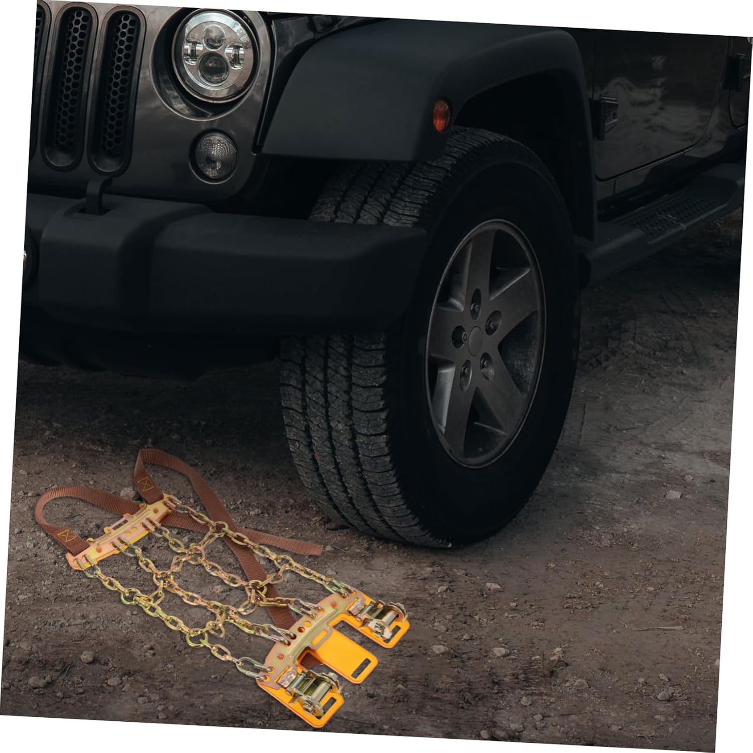 Emergency Traction Skid Tire Chains for Suvs Cars Pickup Trucks Snow Tire Chains