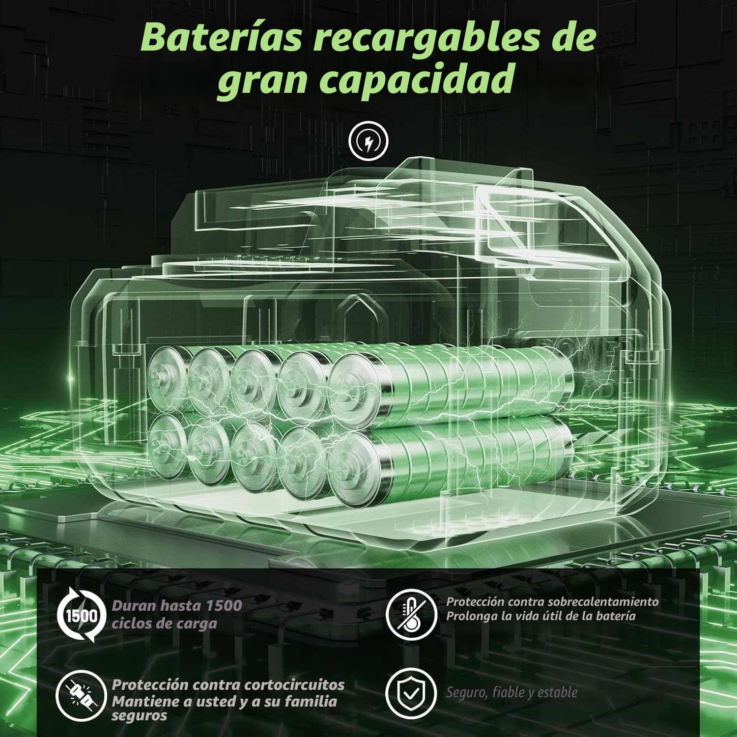 Limpiador de alta presión inalámbrico, 200 Bar Limpiador de alta presión con batería, portátil pistola de alta presión inalámbrica, boquilla 6 en 1 para limpieza de bicicletas, ventanas, pisos (2