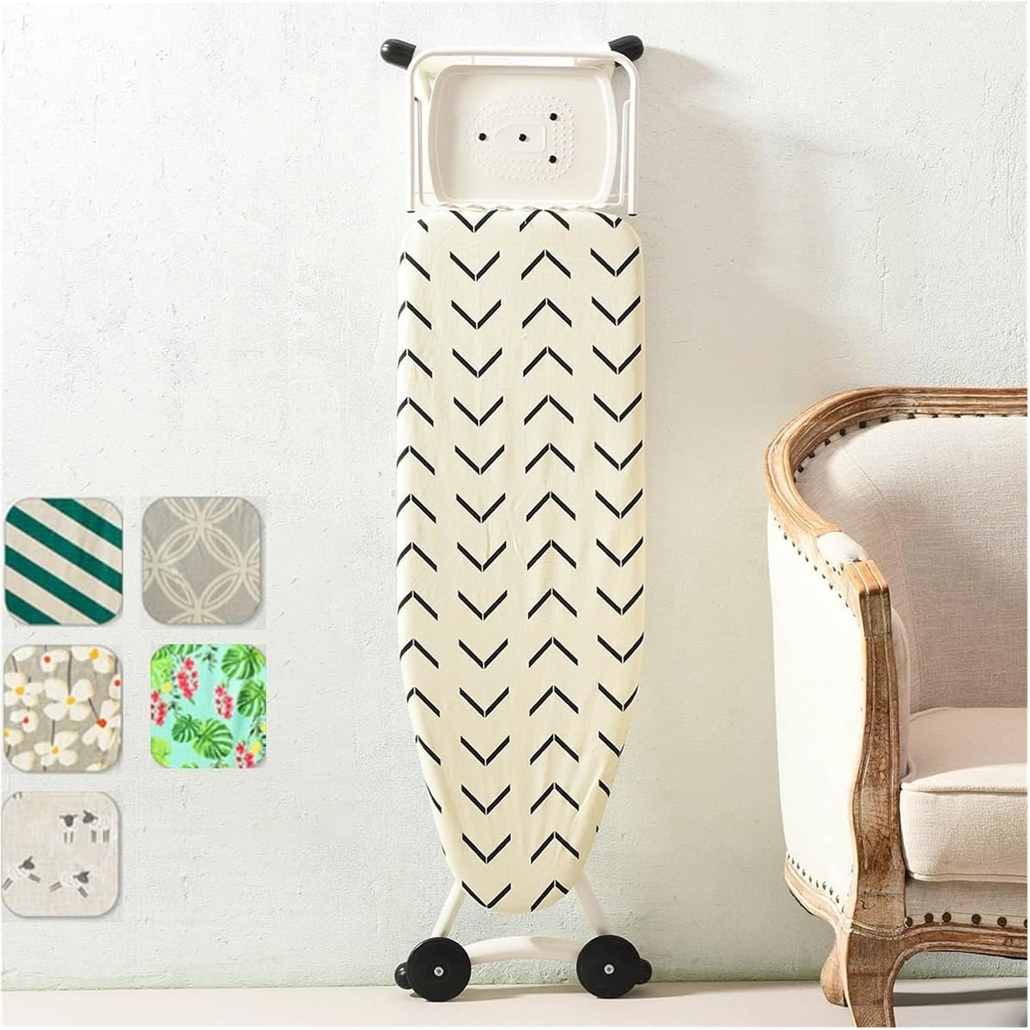 Ironing board cover, High Temperature Ironing Board Pad For, Protective Replacement Covers(Leaves)