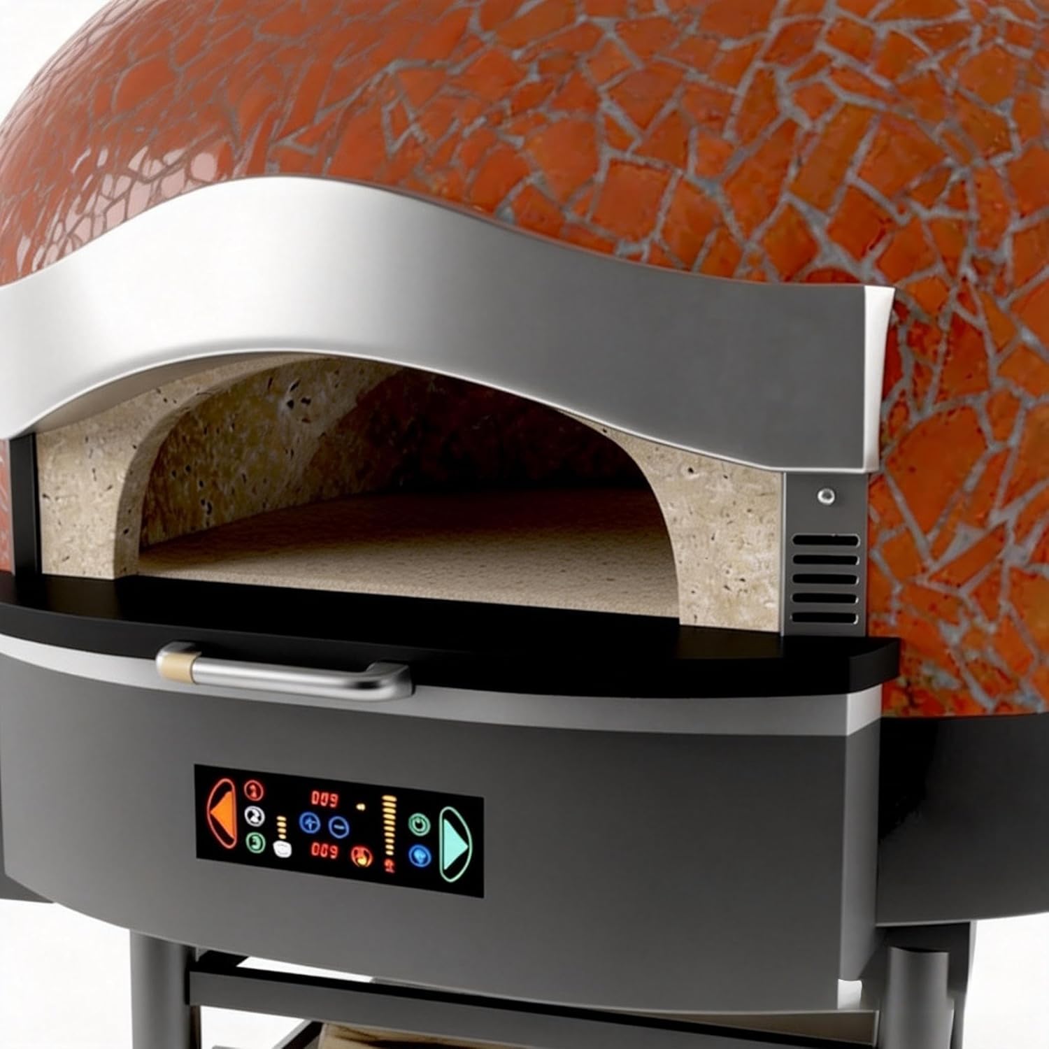 Portable Pizza Oven Indoor Outdoor Multi-Fuel, Ideal for Camping Backyard Home Kitchen, Fast Heating & Easy To Carry, Perfect for Pizza Lovers