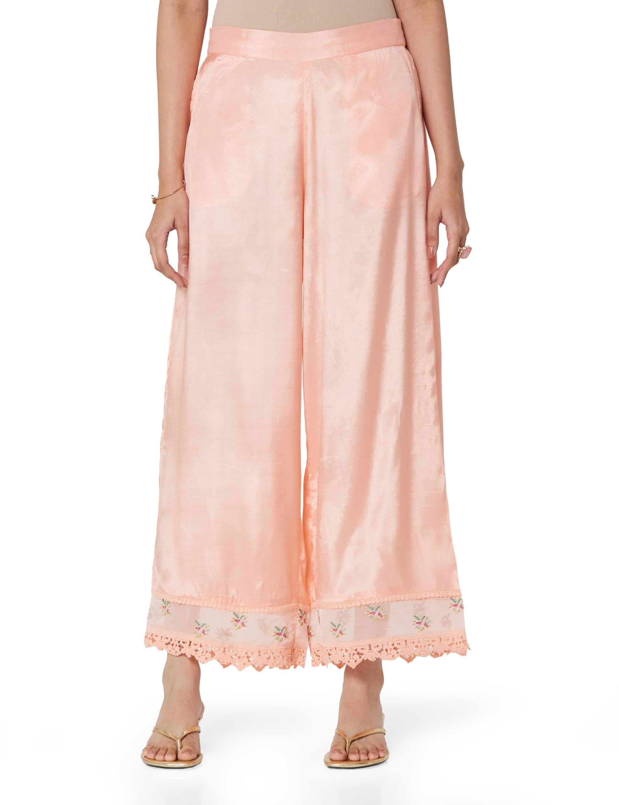 Women's High Rise Regular Fit Pants-image-42