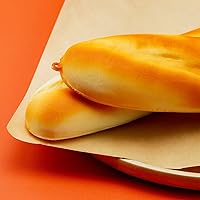 Vista 8 de Gresorth 11 pulgadas PU Material Fake Cake Artificial Francés Largo Pan Decoración Modelo Cocina Juguetes Prop - 2pcs