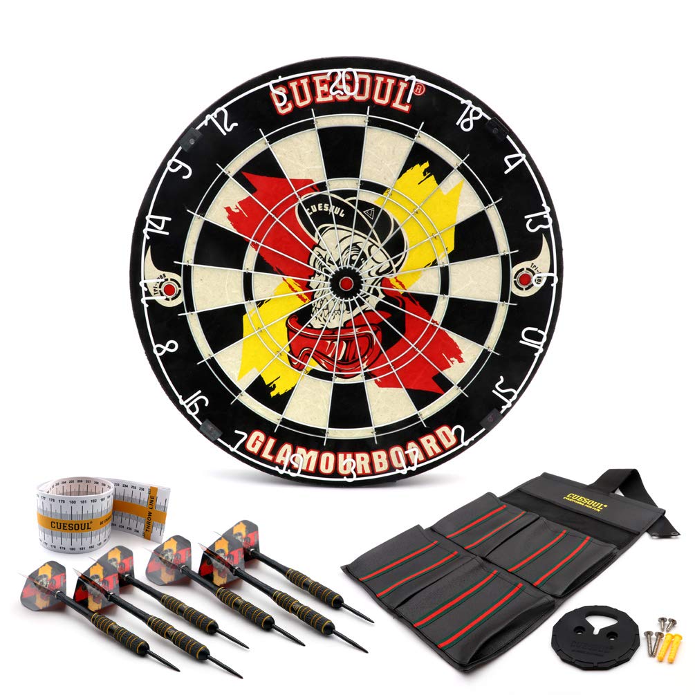 Buy CUESOUL GLAMOURBOARD TRIEyes Official Size Sisal Bristle Dartboard