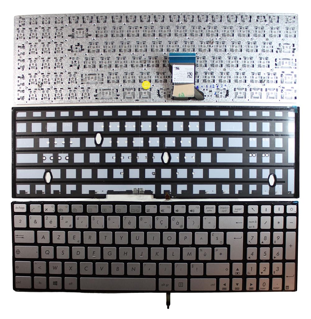 Clavier rétroéclairé ASUS ZenBook Pro UX501VW-DS71T Power4Laptops couleur argent