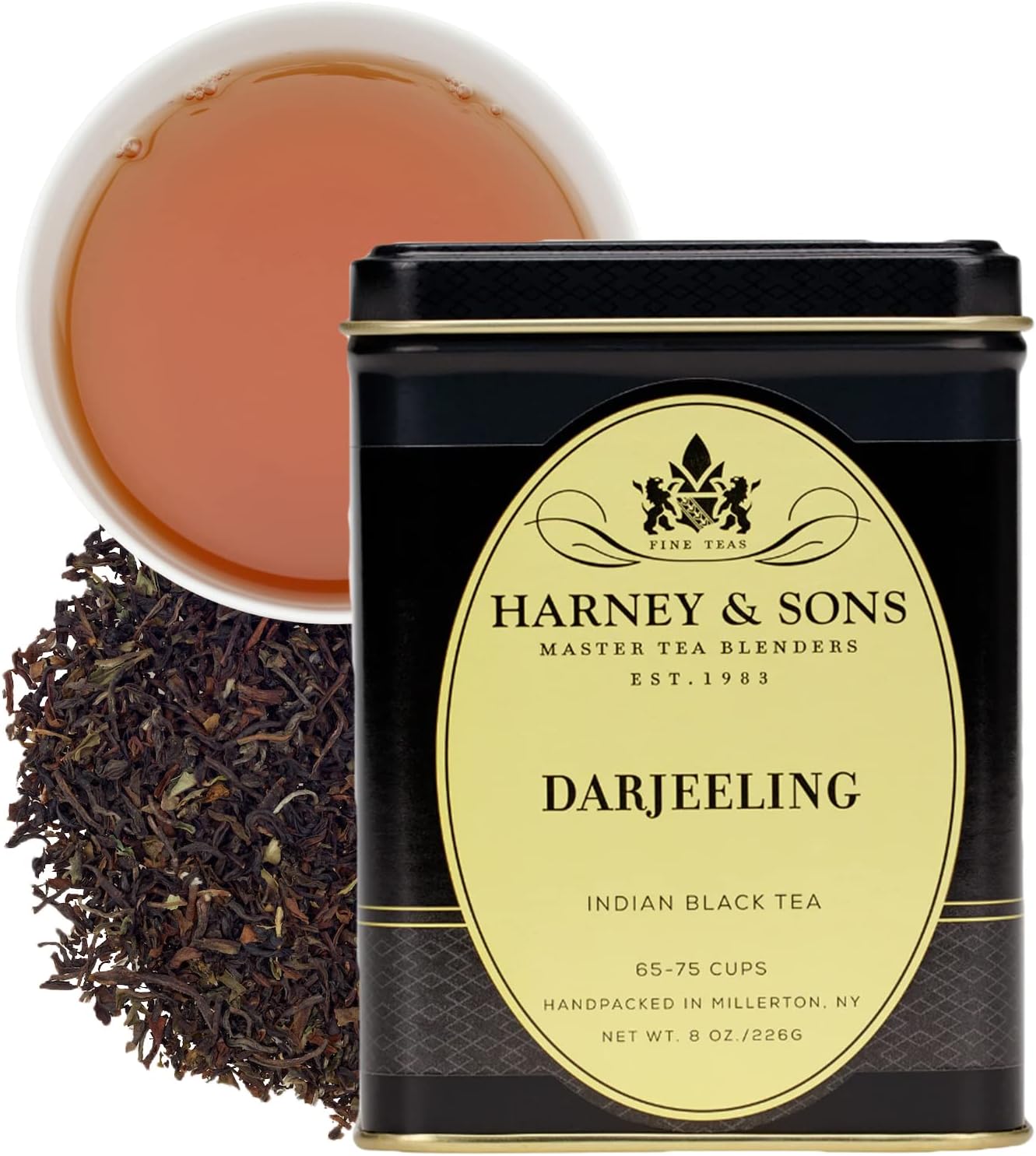 Loose Leaf Black Tea, Darjeeling, 8 Ounce