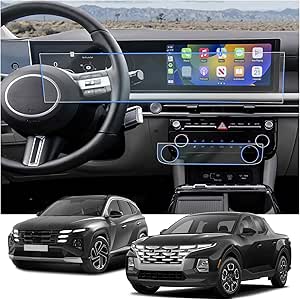 CDEFG 4PCS for 2025 Hyundai Tucson Screen Protector for 2025 Hyundai ...