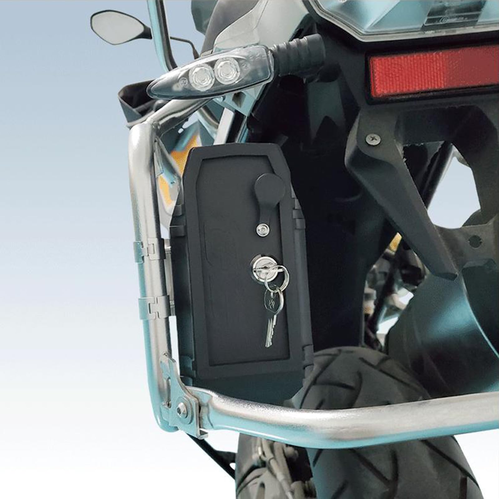 Boîte de rangement pour outils de moto 25 litres avec serrure pour motos R1200GS R1250GS TKR502 Adventure