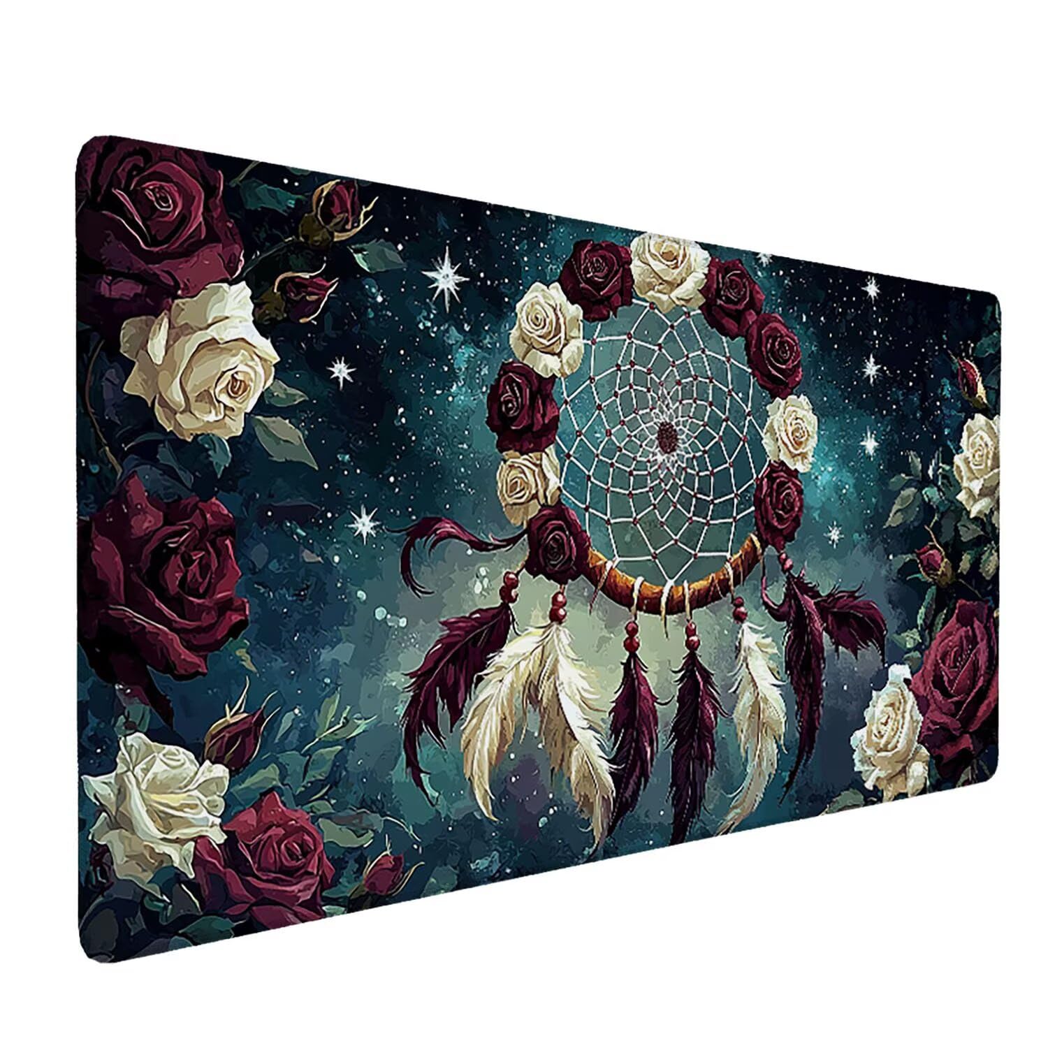 Podkładka pod mysz XXL, 1000 x 500 x 3 mm, gamingowa podkładka pod mysz z przyszytymi krawędziami, antypoślizgowa, podkładka pod mysz do komputera z gładką powierzchnią, podkładka pod mysz w kształcie