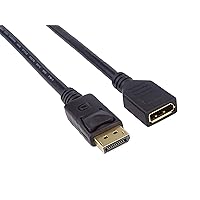 PremiumCord - Cavo di prolunga DisplayPort M/F 3 m, Fino a 10,8 Gbps