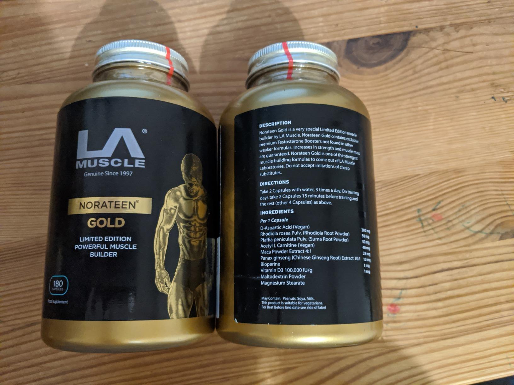 LA MUSCLE Norateen Heavyweight II - Premium Testosterone - Foto 7