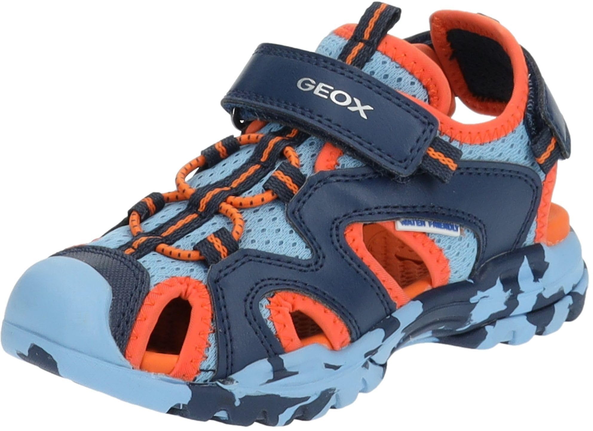 Geox Boy's J Borealis C Sandal, Navy Military, 26 EU
