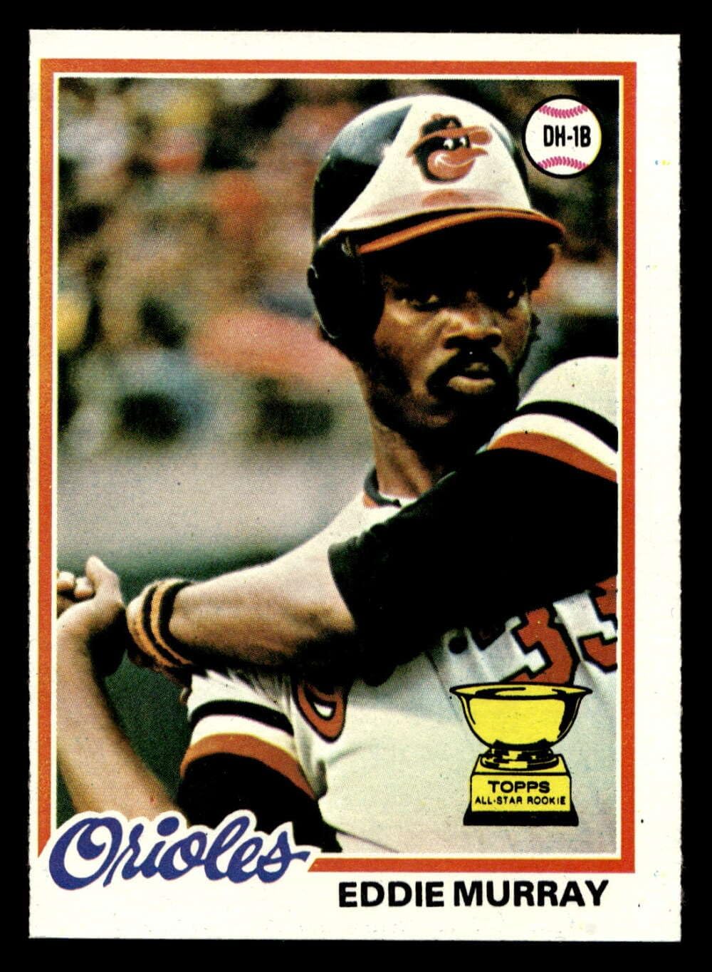 1978 Topps #36 Eddie Murray Ex-Mint RC Rookie Orioles