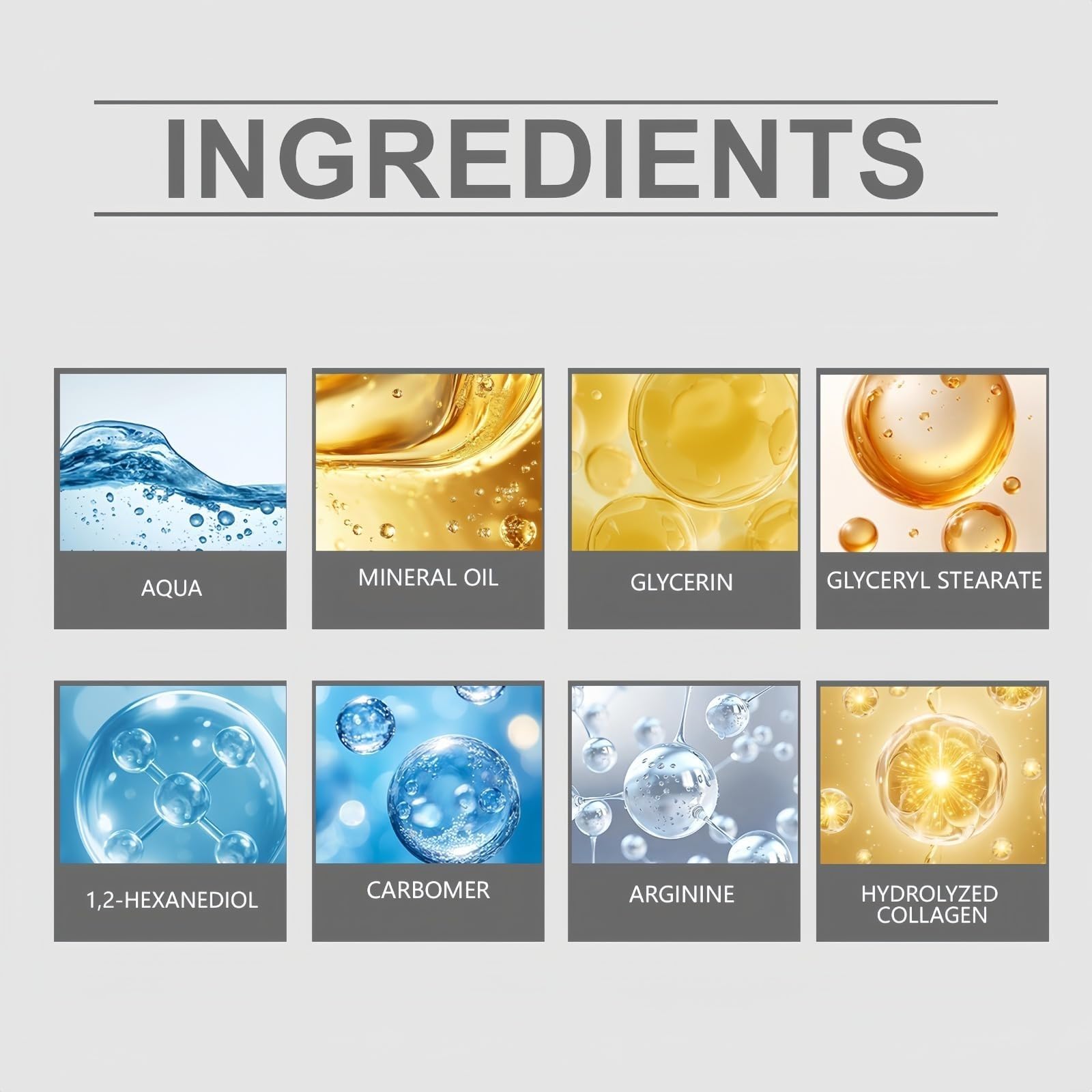 Gel lifting istantaneo per gli occhi, Retinol Creme Contorno Occhi, Anti-occhiaie, Crema Riparatrice Occhi Idratante, Corregge rughe, tasche, occhiaie e rilassamento del contorno oculare. | Idratare e levigare la pelle del contorno occhi.